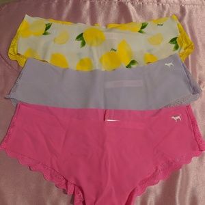 Nwot no show Pink Victoria secret panties large